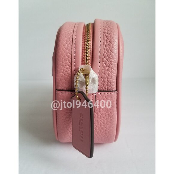 Coach Camera Crossbody Bag Bubble Gum Pink - Picture 7 of 12